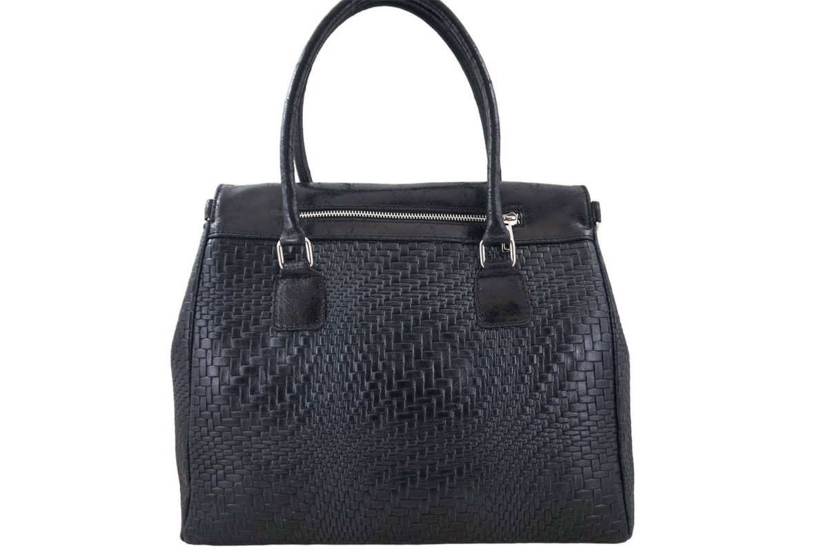 Elegancka torebka do pracy - Czarna