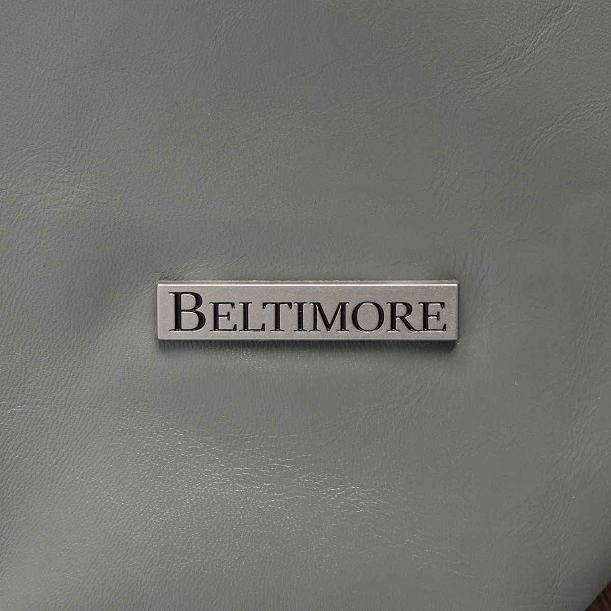 Szara damska torebka worek shopperka skóra naturalna Beltimore F18