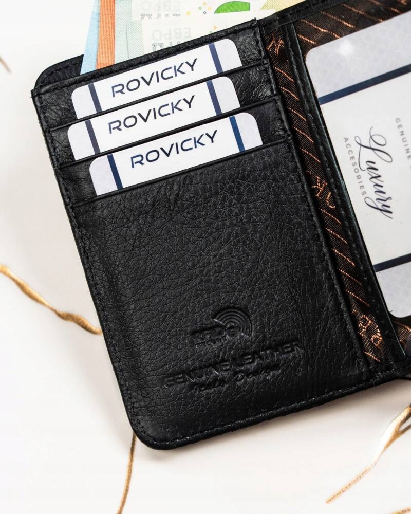 Stylowa Zgrabna damska portmonetka z RFID Lorenti