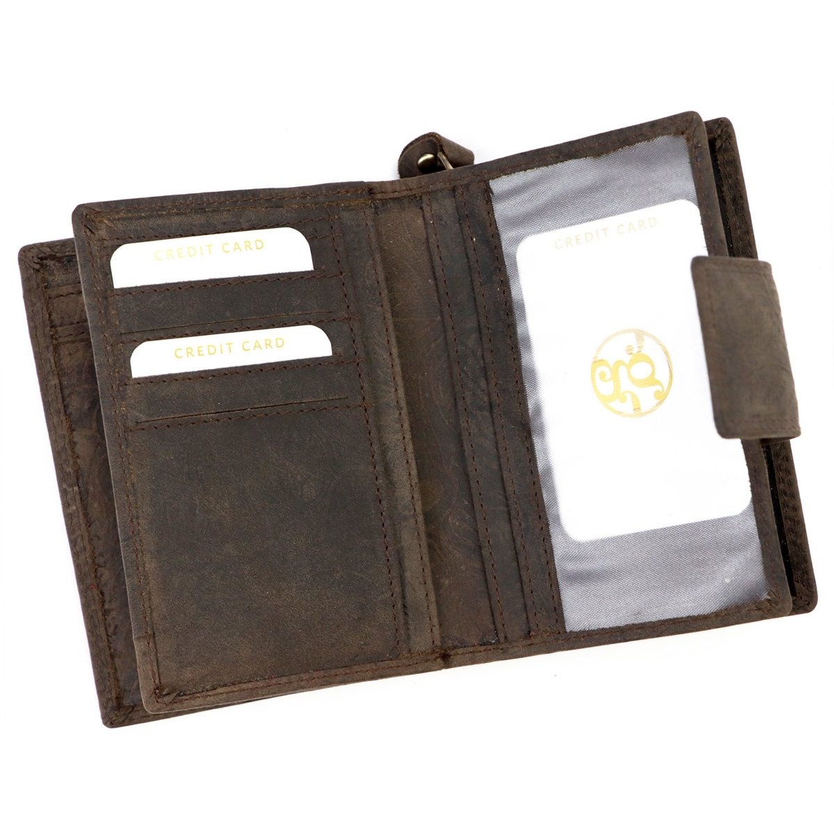 Skórzany damski portfel Gregorio BD02 D09