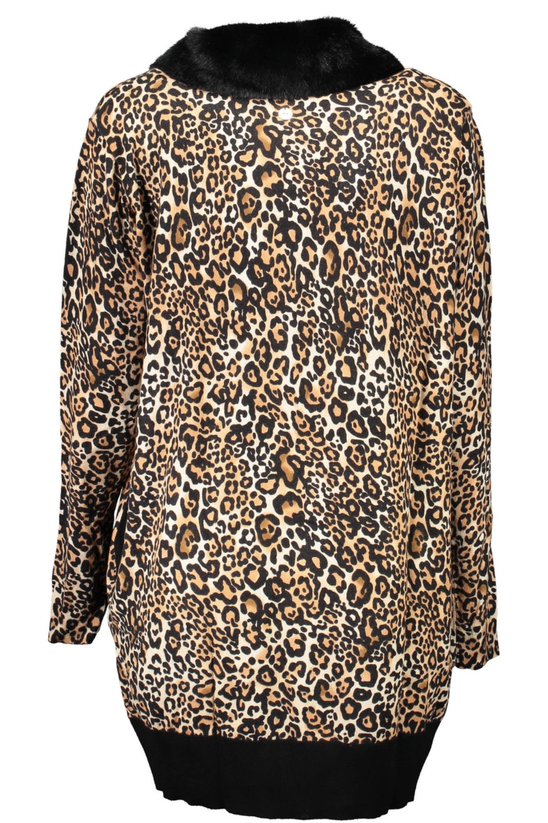 BLUGIRL bluza na zamek DAMSKI CZARNY