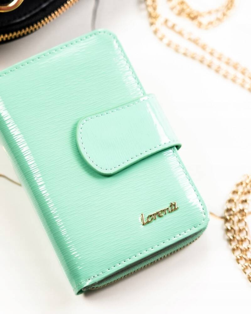 Skórzany zgrabny damski portfel Lorenti z RFID