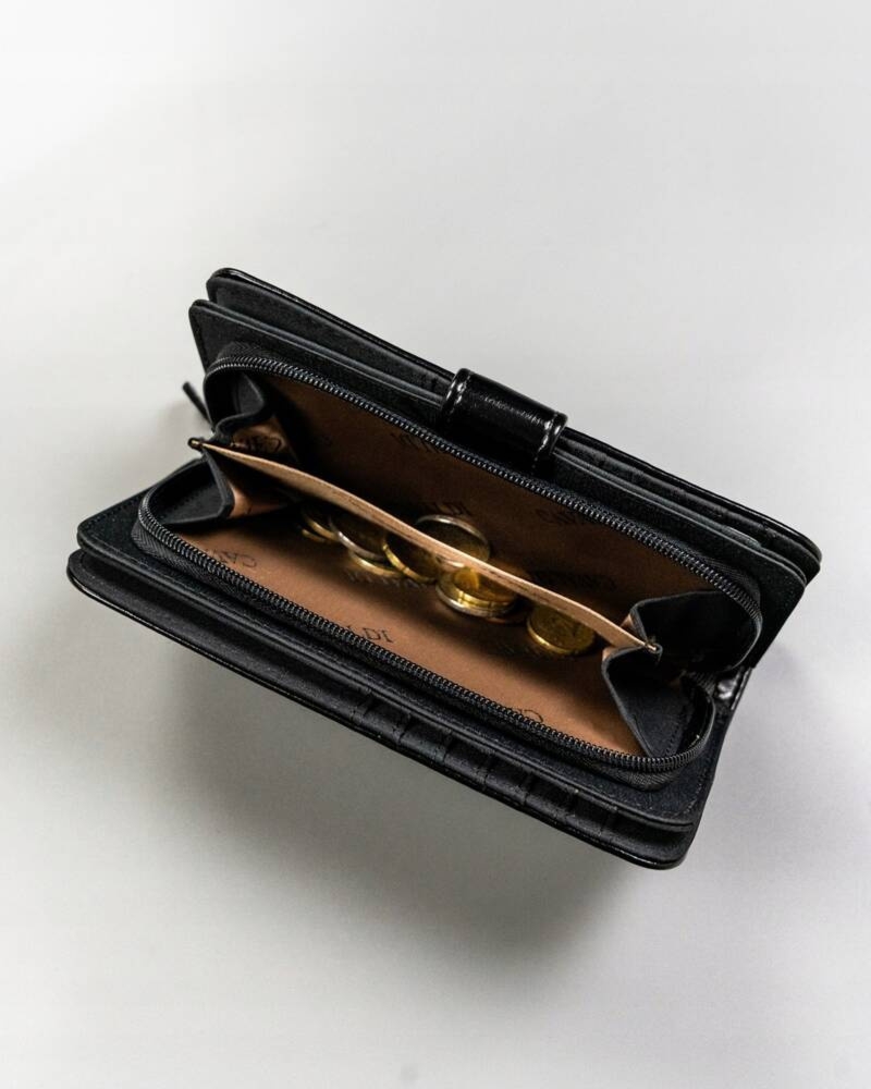 Duża elegancka damska portmonetka od 4U Cavaldi