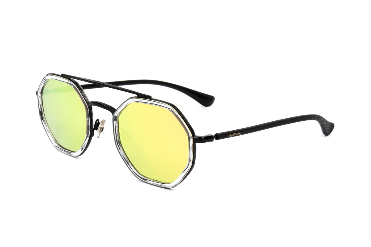 Okulary HAVAIANAS PIAUI-REJ-50. Okulary przeciwsłoneczne, Kolor złoty. Unisex.