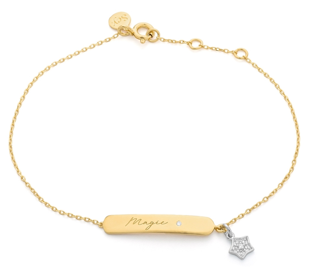 Biżuteria SECRECY B3751CDAWW900. Bransoletka, Kolor złoty. Kobieta.