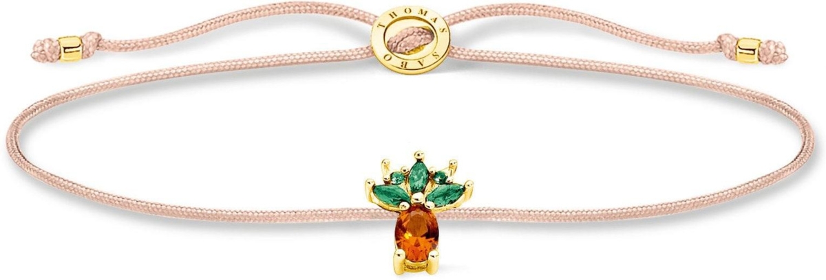 Biżuteria THOMAS SABO LS1294727L20V. Bransoletka, Kolor różowy. Kobieta.