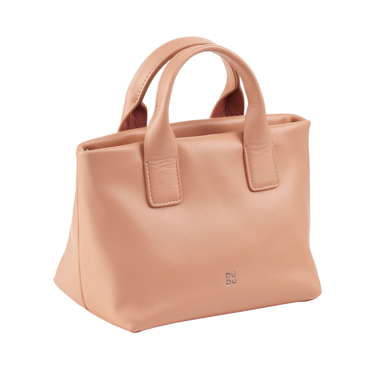 DUDU Mini torebka do ręki damska z łańcuszkiem listonoszka skóra naturalna