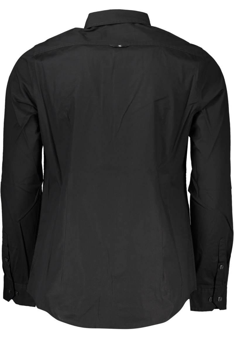 MĘSKA CZARNA KOSZULA Z DŁUGIM RĘKAWEM CALVIN KLEIN