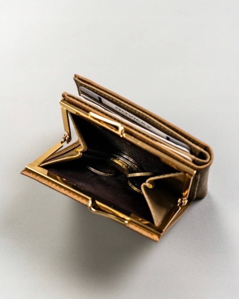 Mały portfel damski ze skóry eko Milano Design