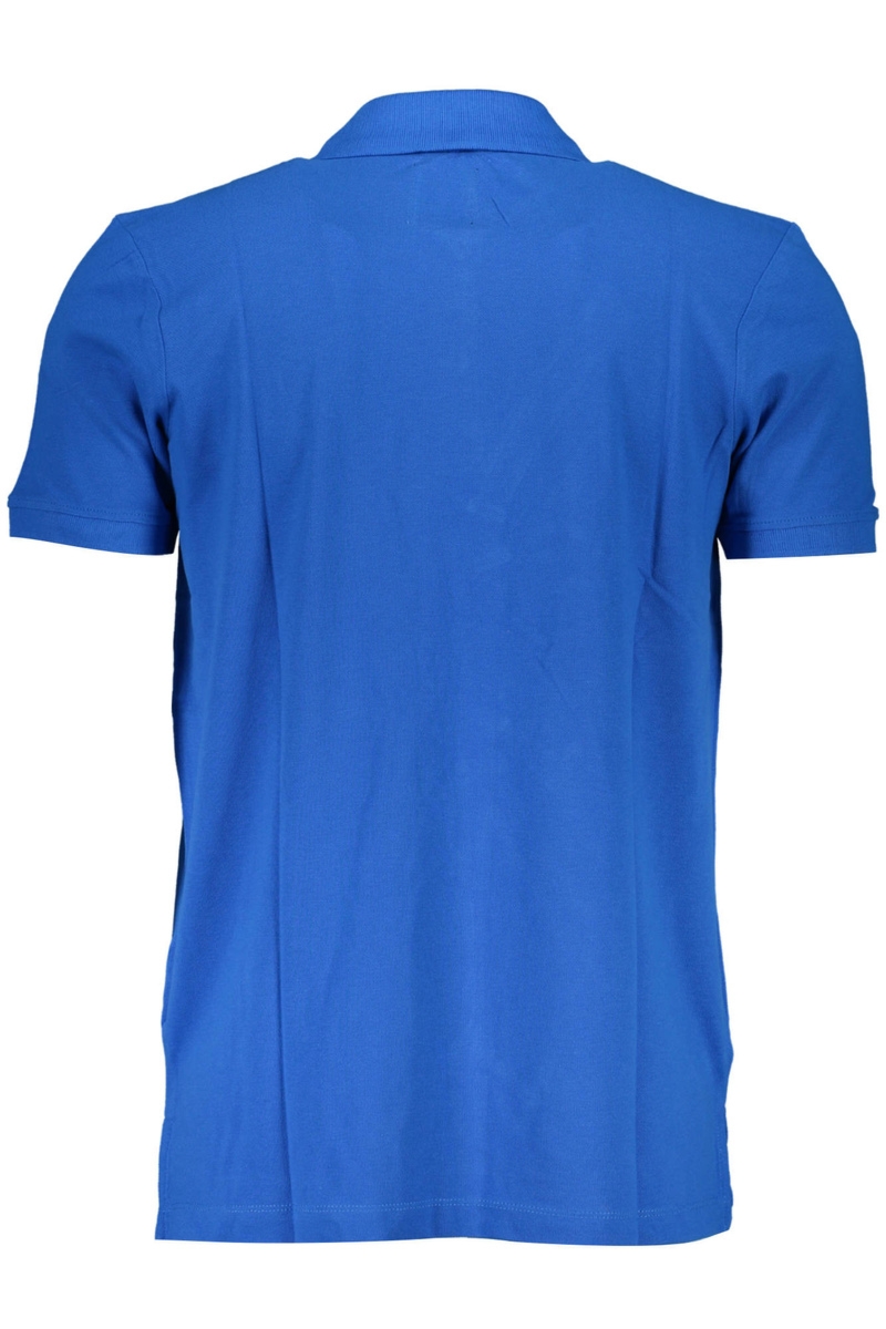 GIAN MARCO VENTURI POLO Z KRÓTKIM RĘKAWEM MĘSKIE NIEBIESKIE