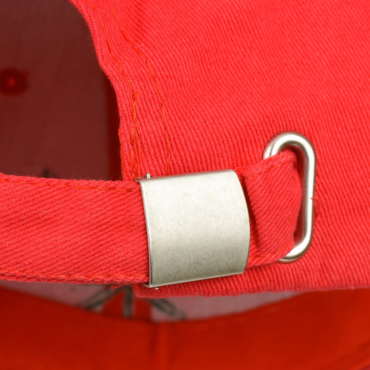 Czerwona Czapka z daszkiem baseballówka liść regulacja cz-m-52