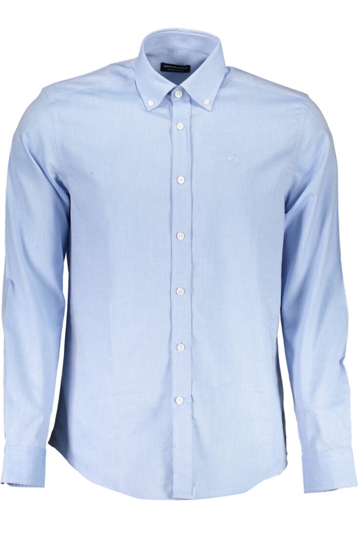 NORTH SAILS JASNONIEBIESKA KOSZULA MĘSKA Z DŁUGIM RĘKAWEM