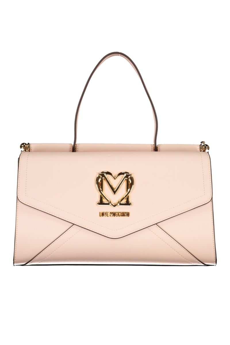 RÓŻOWA TORBA DAMSKA LOVE MOSCHINO