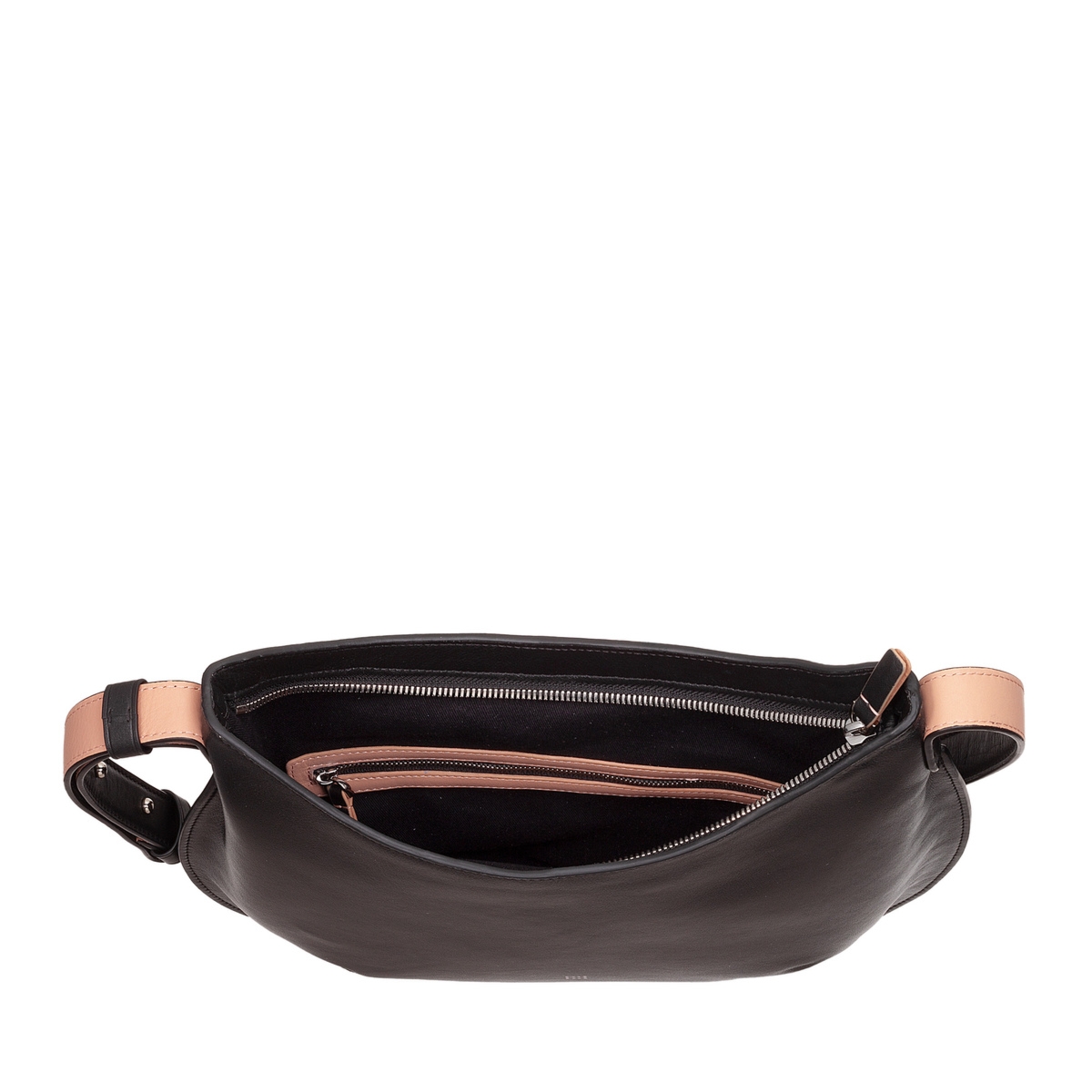 DUDU damska torebka na ramię listonoszka ze skóry naturalnej stylowa