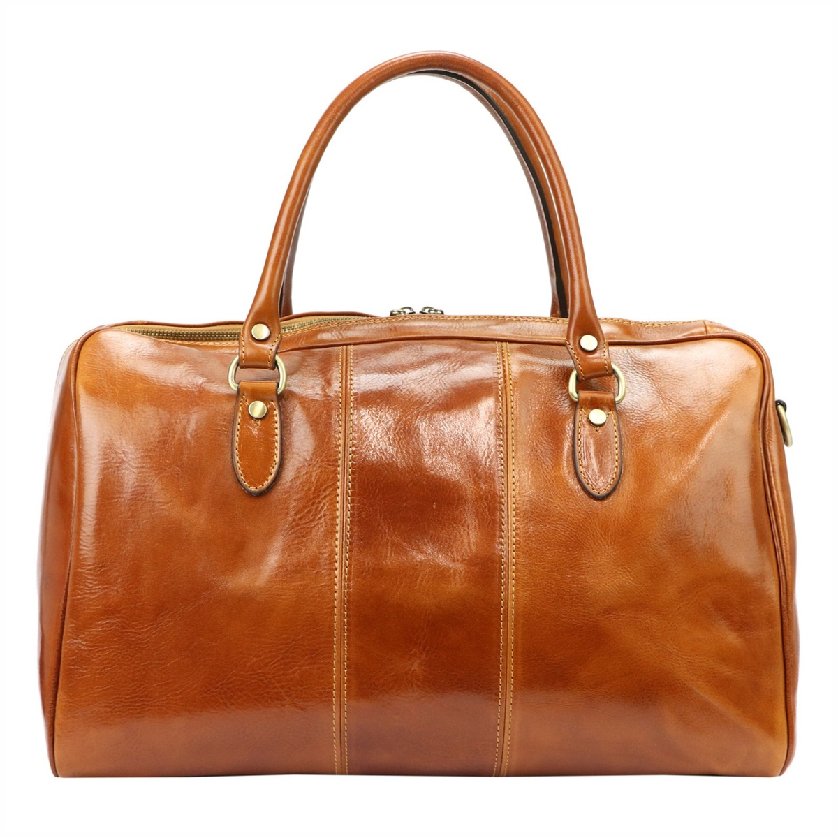 Duża Damska torba podróżna weekendowa ze skóry naturalnej Gregorio