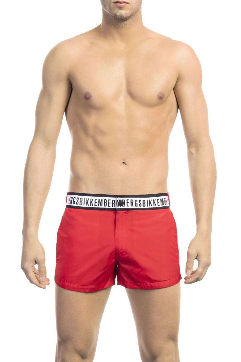 Stroje kąpielowe marki Bikkembergs Beachwear model BKK1MBX01. Kolor Czerwony, Odzież Męskie. sezon: