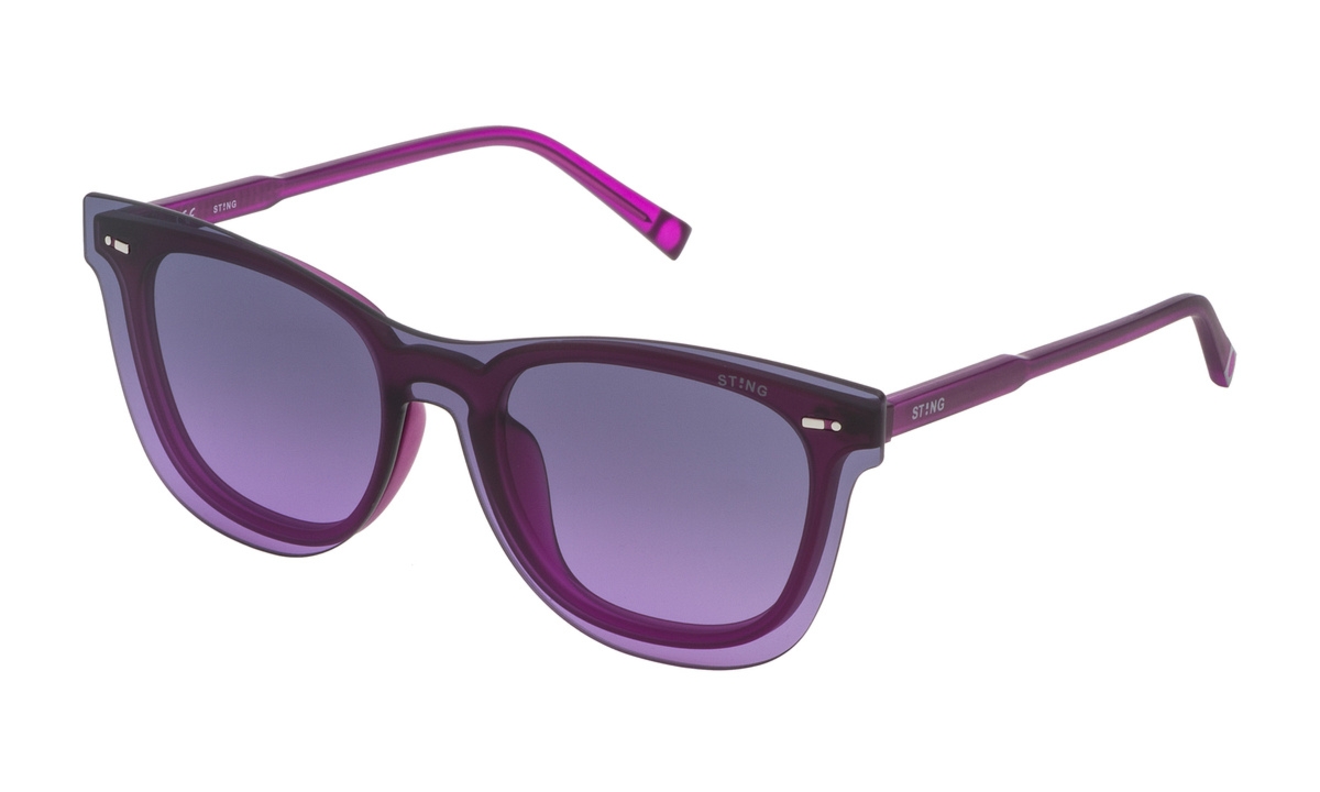 Okulary STING SST088990B44. Okulary przeciwsłoneczne, Kolor fioletowy. Unisex.