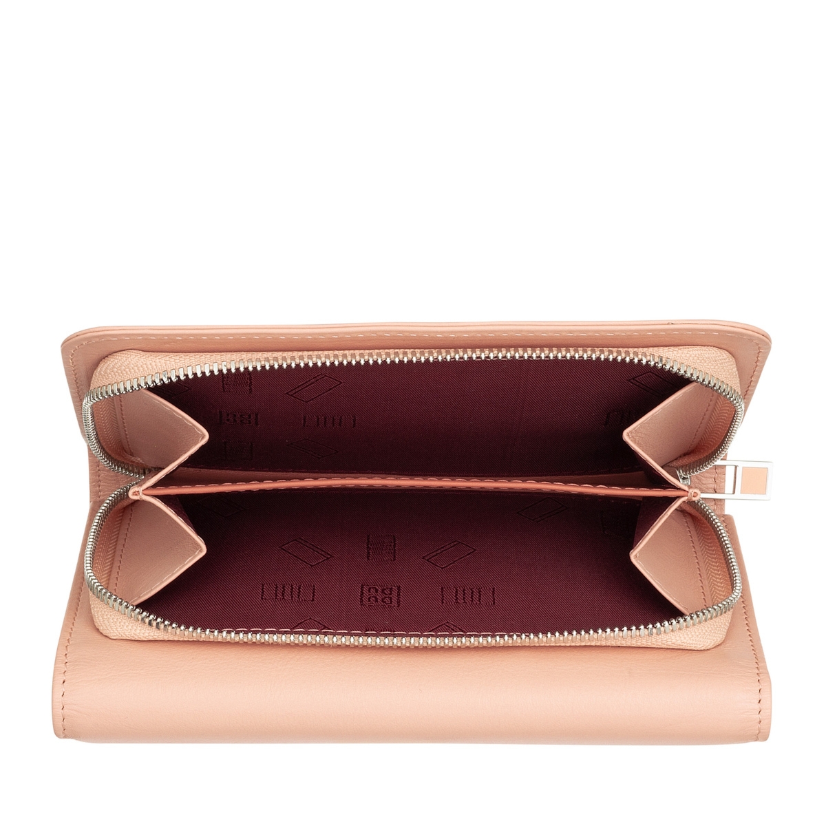 DuDu Damski portfel skóra naturalna portmonetka klasyczna podłużna