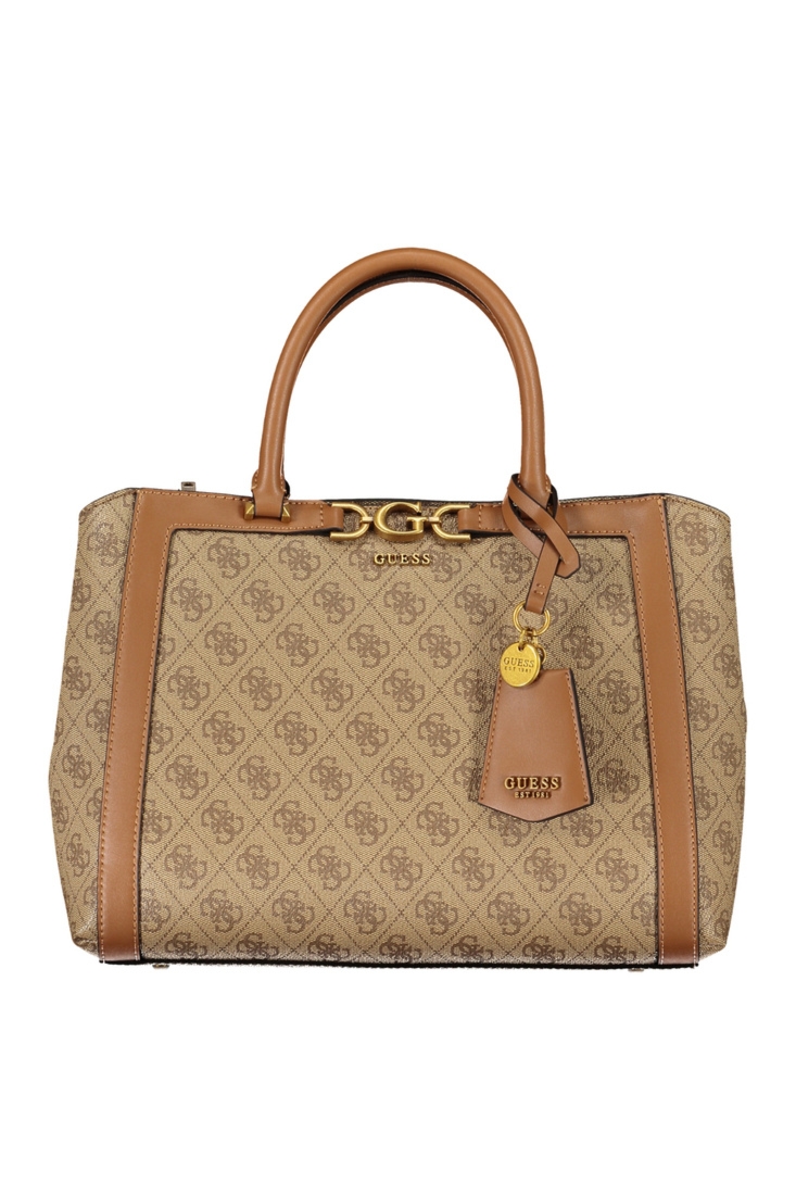 BEŻOWA TORBA DAMSKA GUESS JEANS