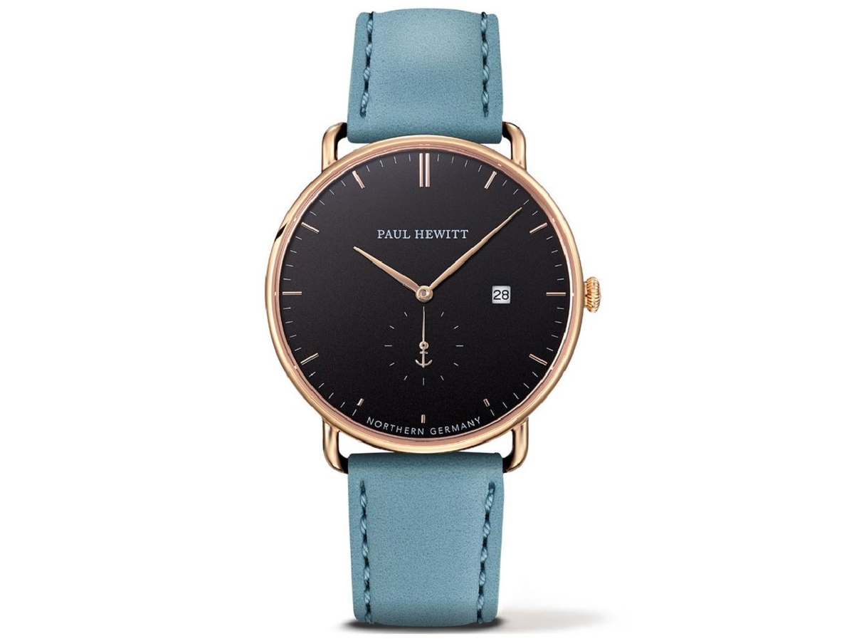 Zegarek PAUL HEWITT PHTGAGB23S. Kwarcowy, Kolor czarny. Mężczyzna.