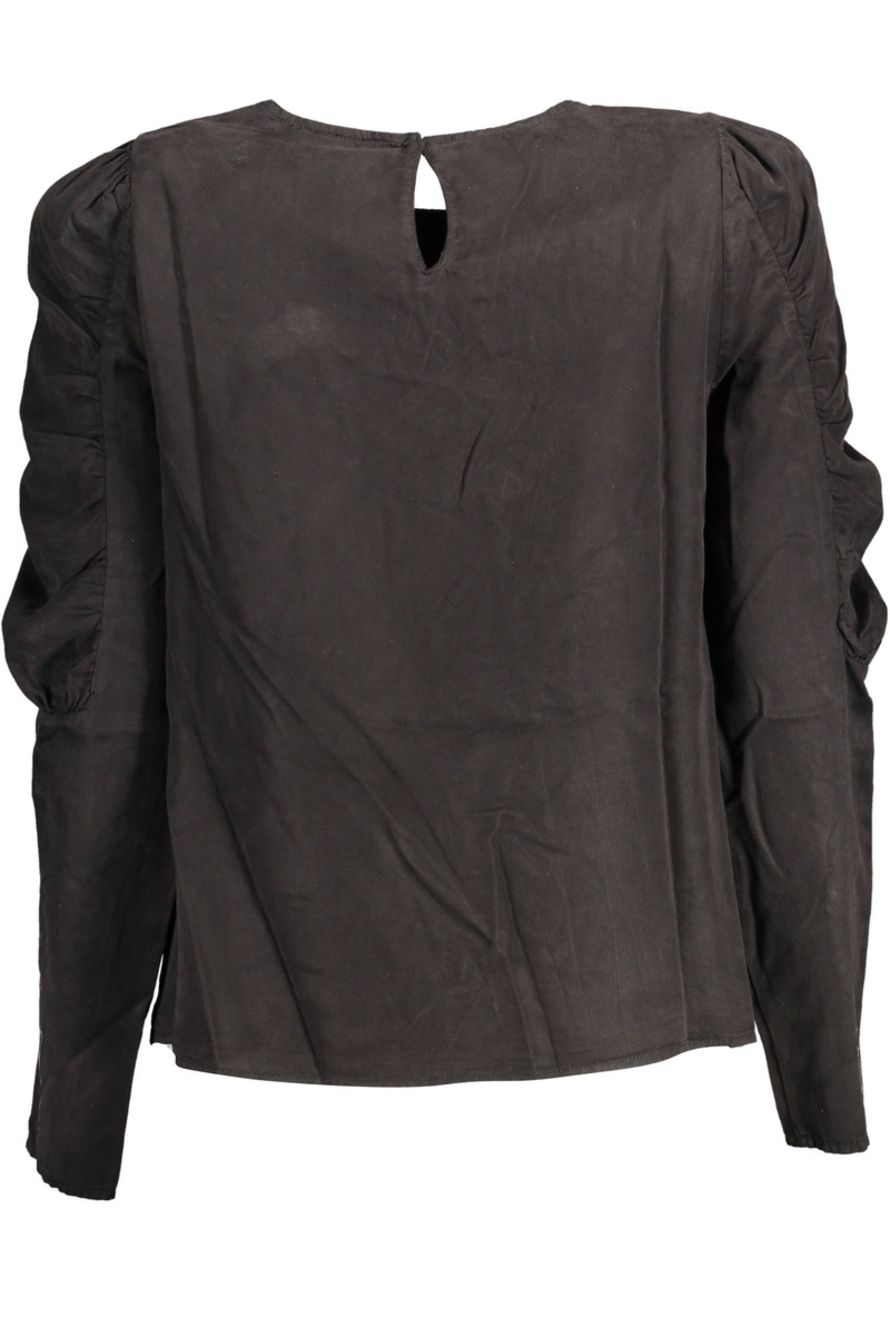 DESIGUAL KOSZULA Z DŁUGIM RĘKAWEM CZARNY CZARNY