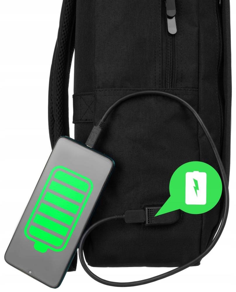 Damski plecak z tworzywa Peterson PTN BPP-02