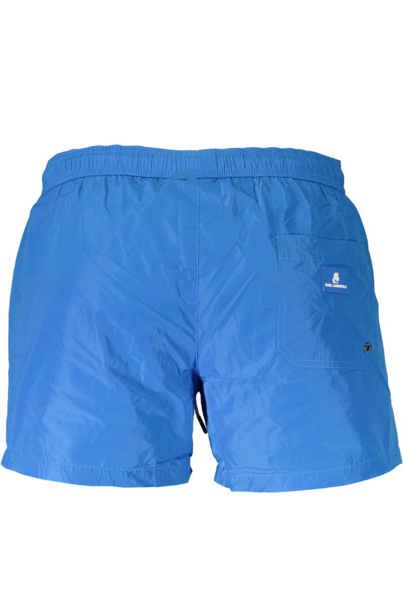KARL LAGERFELD KOLEKCJA PLAŻOWA CZĘŚĆ KĄPIELOWA POD MĘŻCZYZNA NIEBIESKA