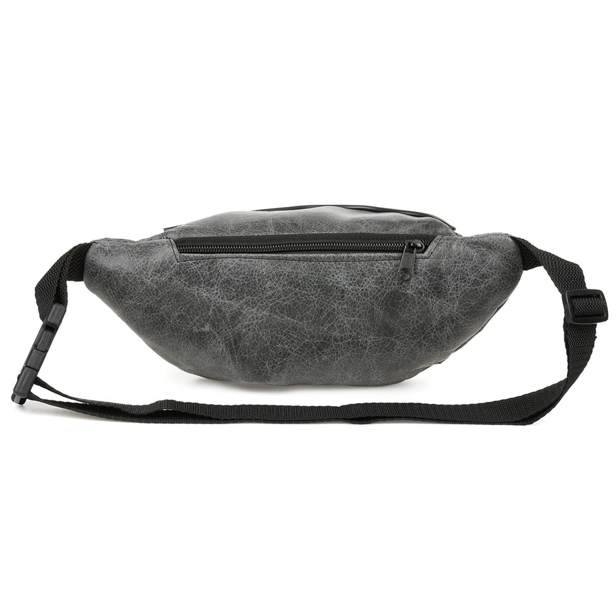 Koniakowa Nerka saszetka skórzana solidna BELTIMORE logo F40