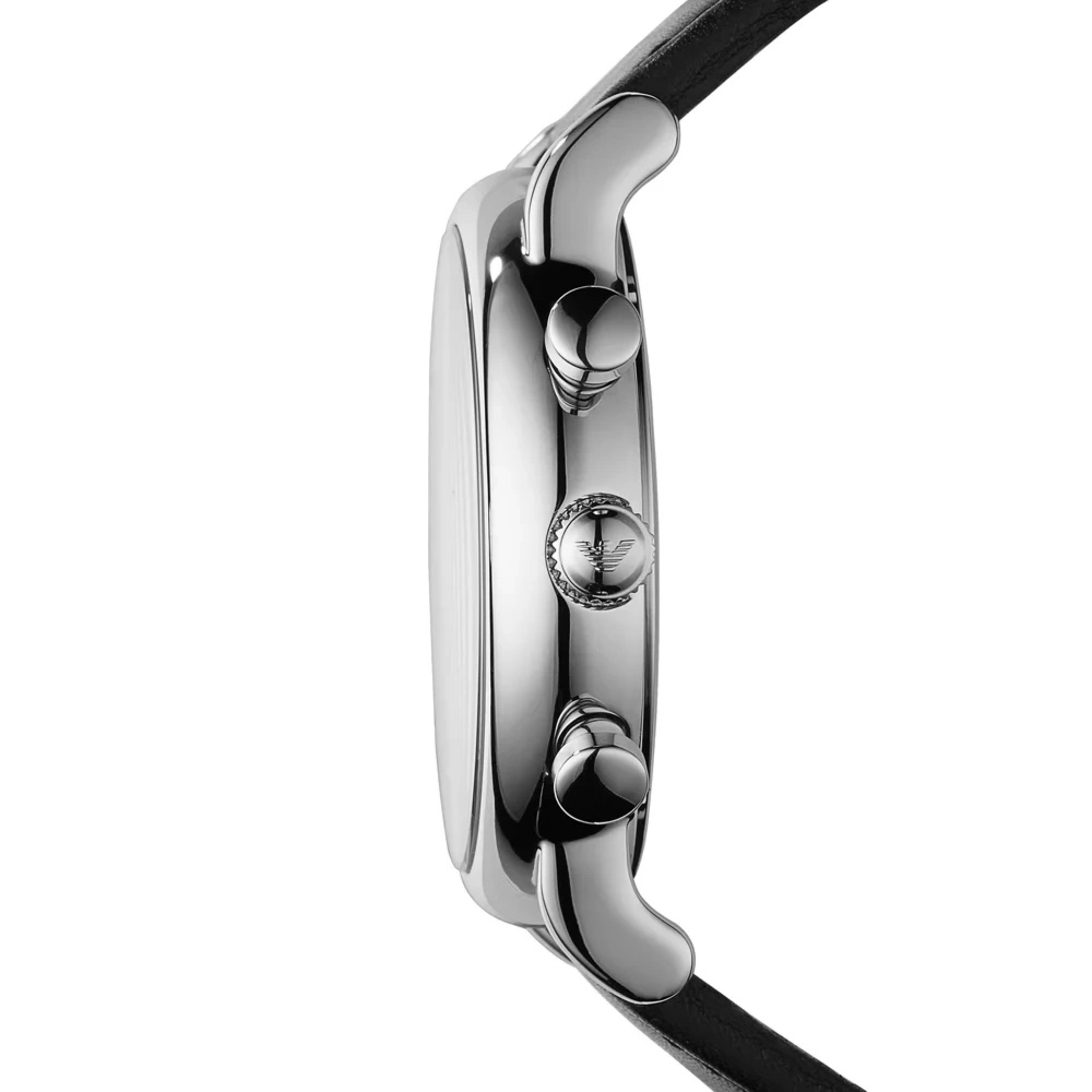 Zegarek ARMANI AR1828. Kwarcowy, Kolor czarny. Mężczyzna.