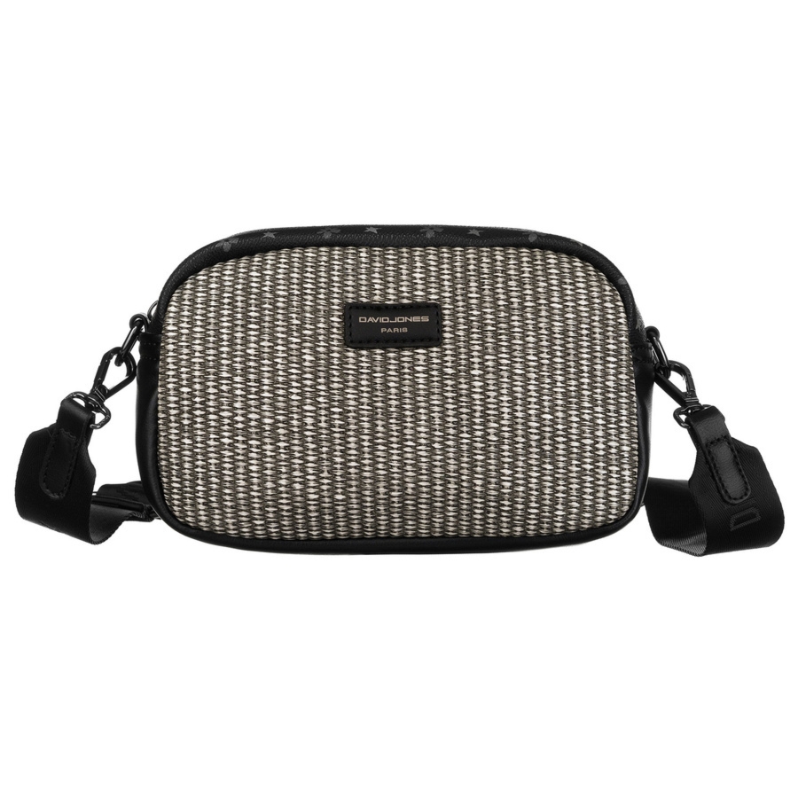 Mała listonoszka damska ze skóry ekologicznej - David Jones