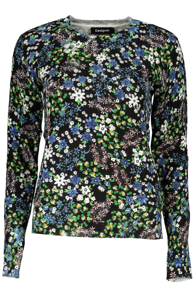 CZARNY SWETER DESIGUAL DAMSKI