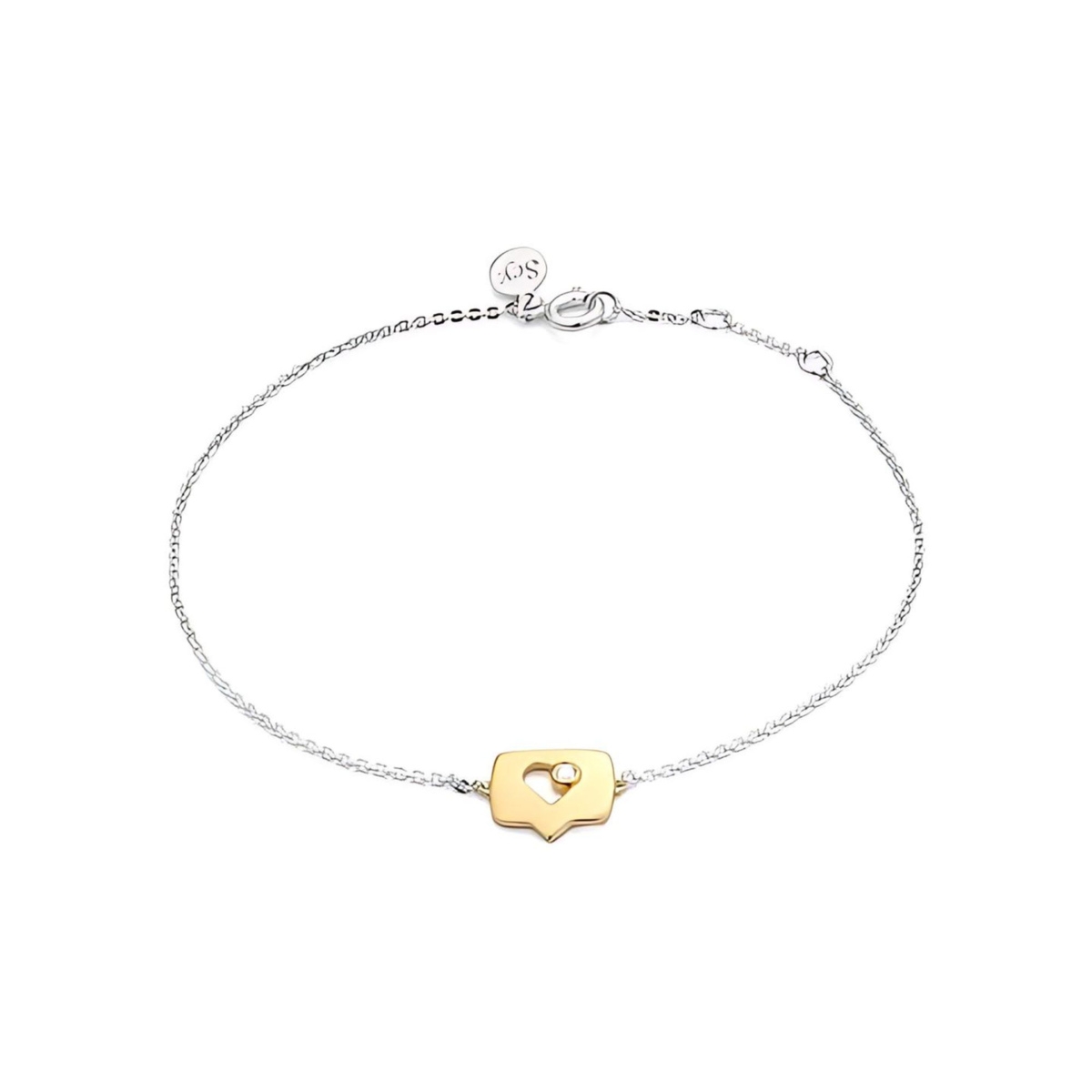 Biżuteria SECRECY B3824CDAW7900. Bransoletka, Kolor szary. Kobieta.