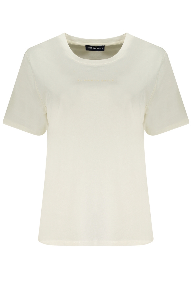 BIAŁY T-SHIRT DAMSKI Z KRÓTKIM RĘKAWEM NORTH SAILS