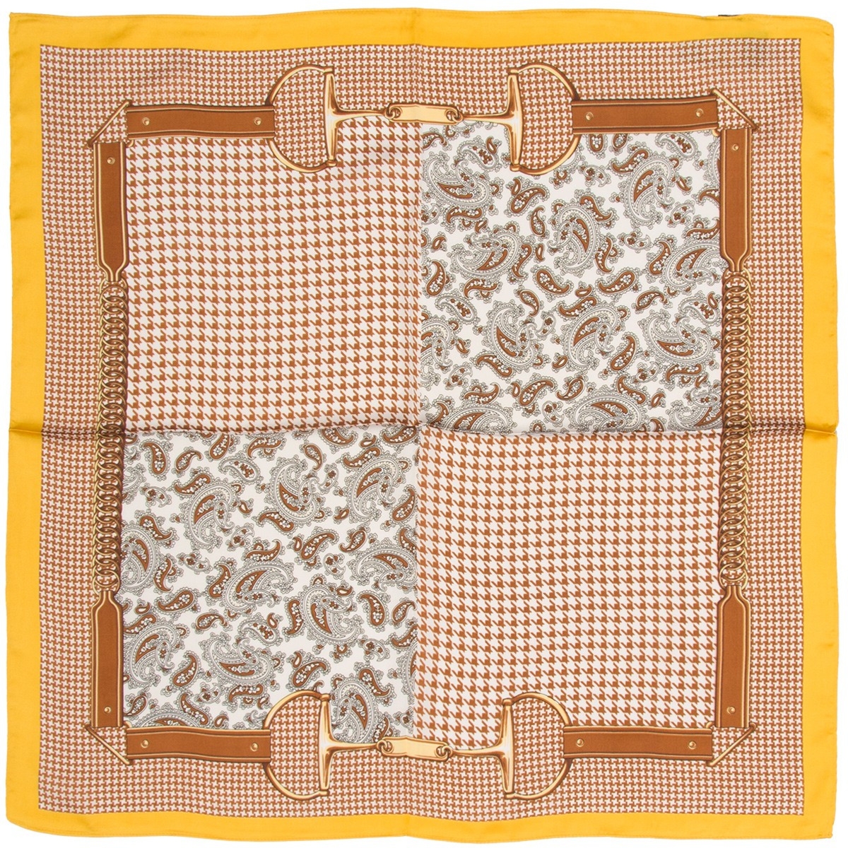 Kolorowa Chusta damska apaszka pod szyję lekka elegancka oryginalna GB-18