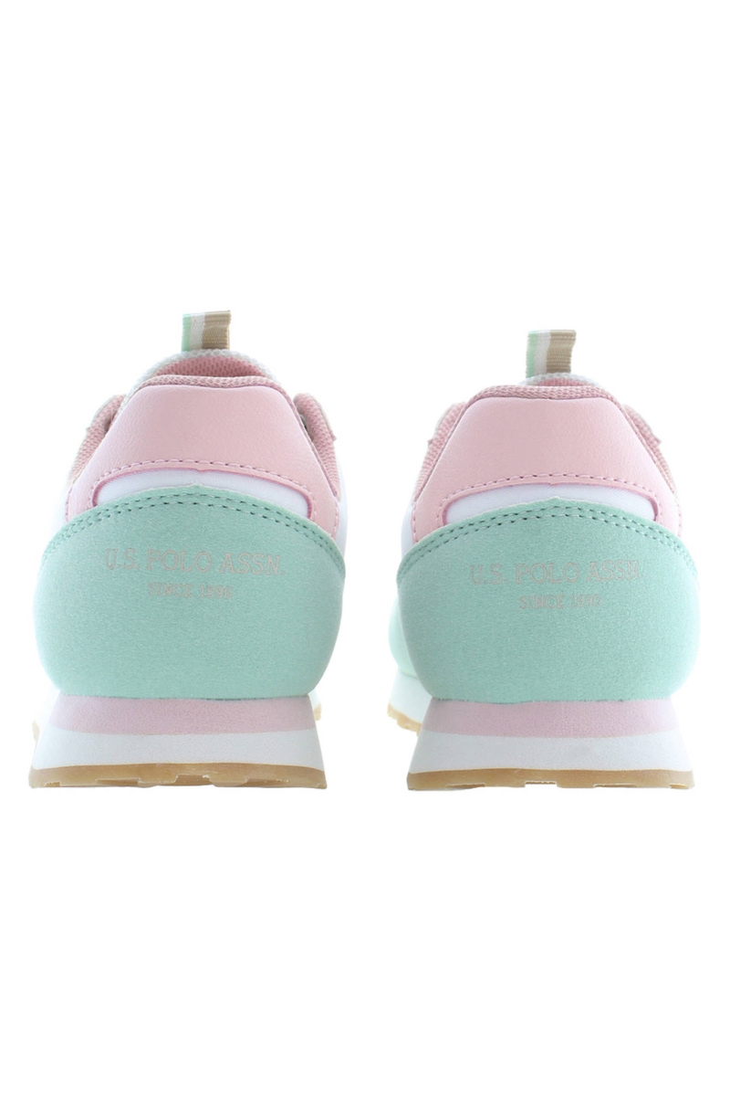 US POLO NAJLEPSZA CENA BUTY SPORTOWE DZIEWCZĘCE BIAŁE