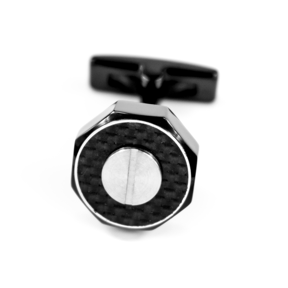 Biżuteria GC CMC10805. TWINS, Kolor czarny srebrny. Mężczyzna.