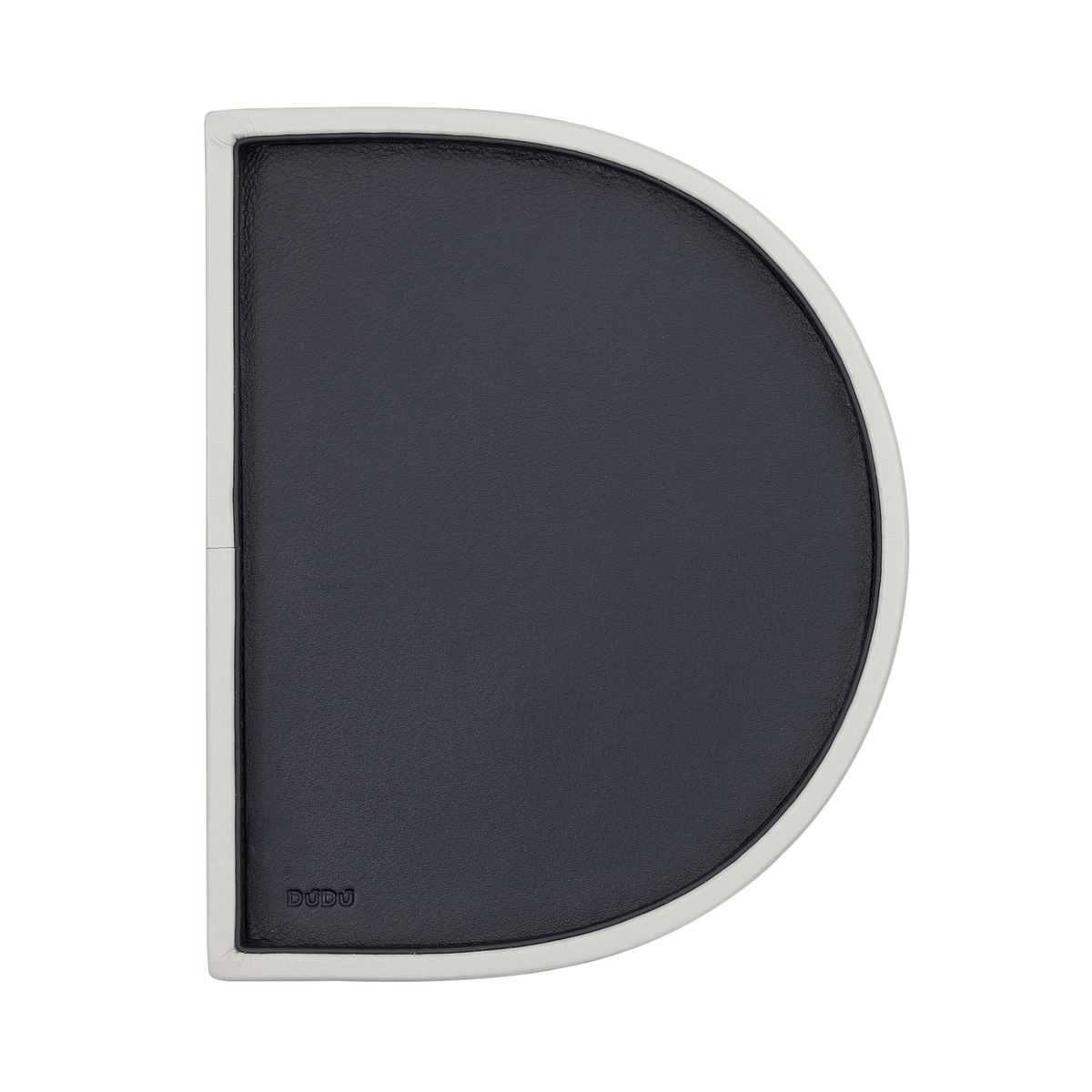 Podwójna skórzana taca do domu i biura DUDU
