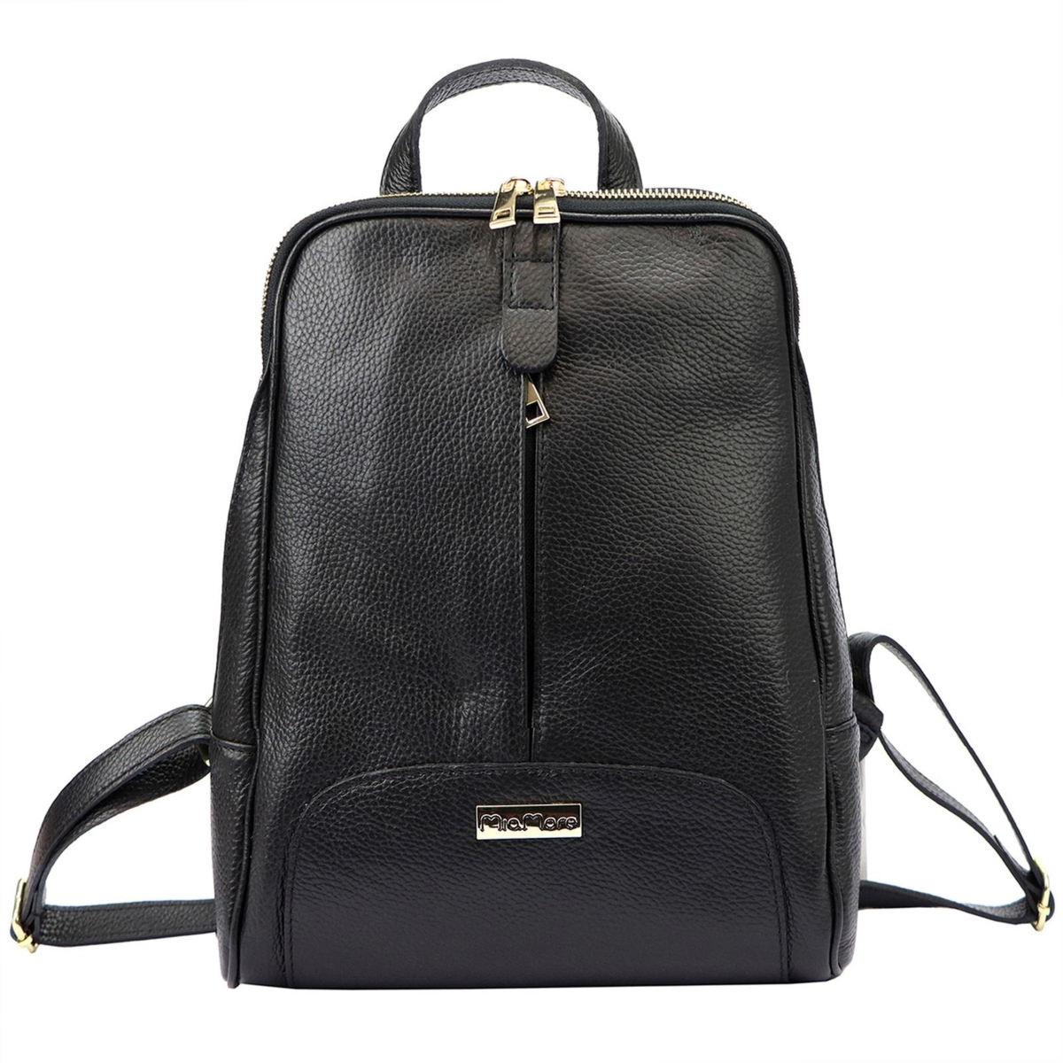 Damski plecak z prawdziwej skóry MiaMore 2001 DOLLARO