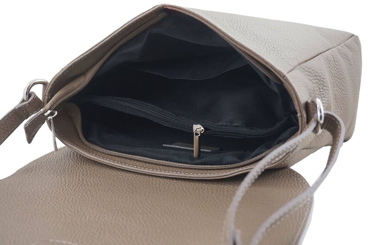 Klasyczne torebki listonoszki - Czarne