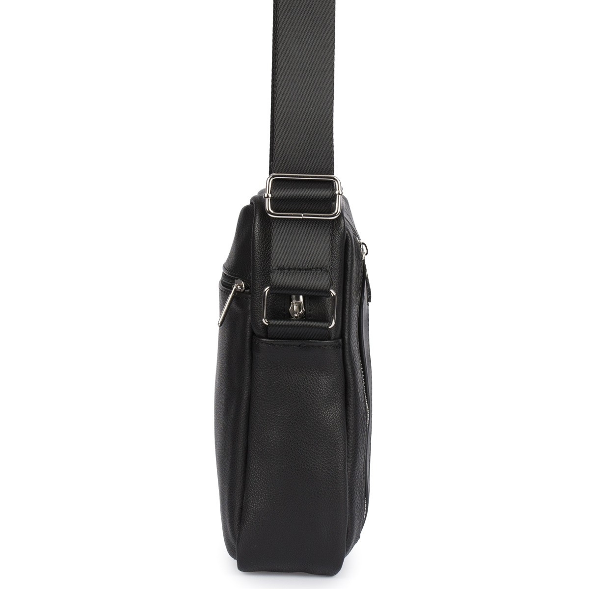 Czarna męska torba skórzana przez ramię Beltimore premium raportówka G17