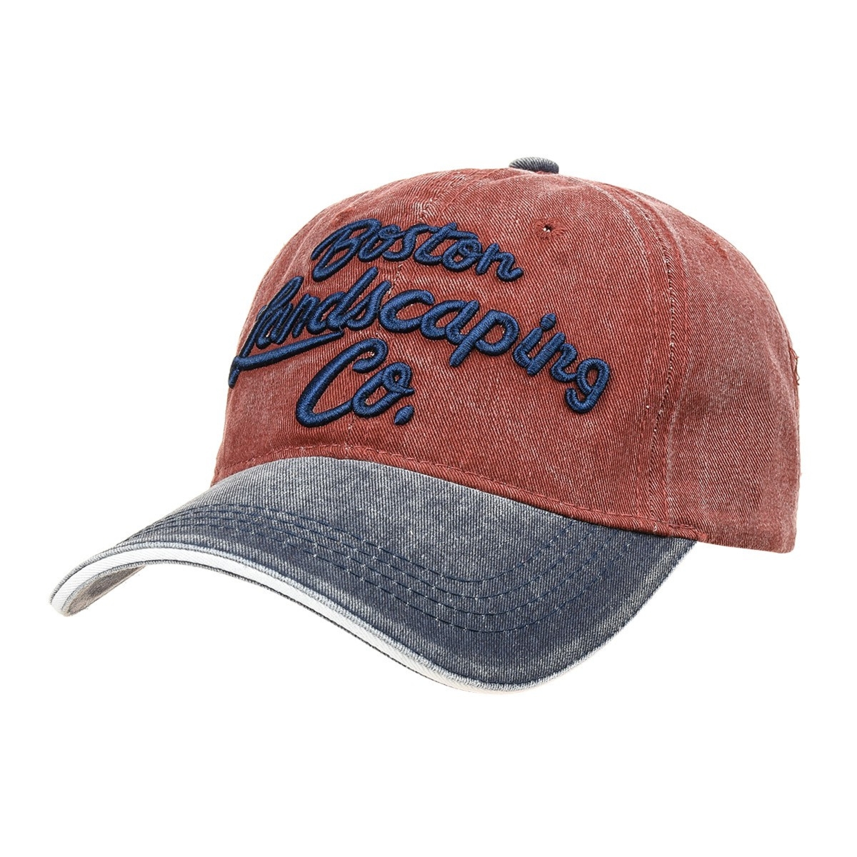 Granatowa Czapka z daszkiem baseballówka vintage regulacja cz-m-33