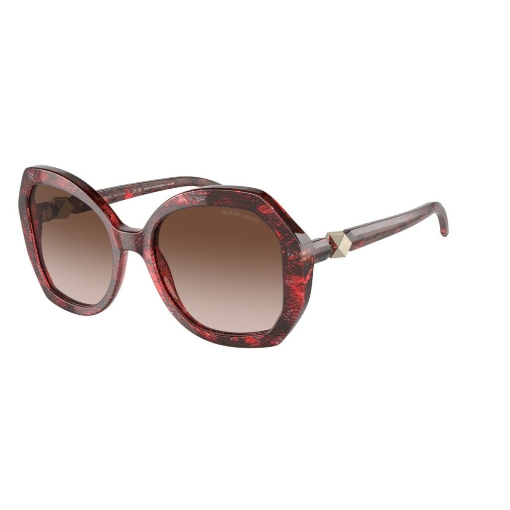 Okulary GIORGIO ARMANI AR8180-600113. Okulary przeciwsłoneczne, Kolor czerwony. Kobieta.