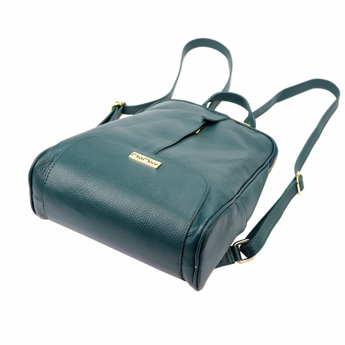 Damski plecak z prawdziwej skóry MiaMore 2001 DOLLARO