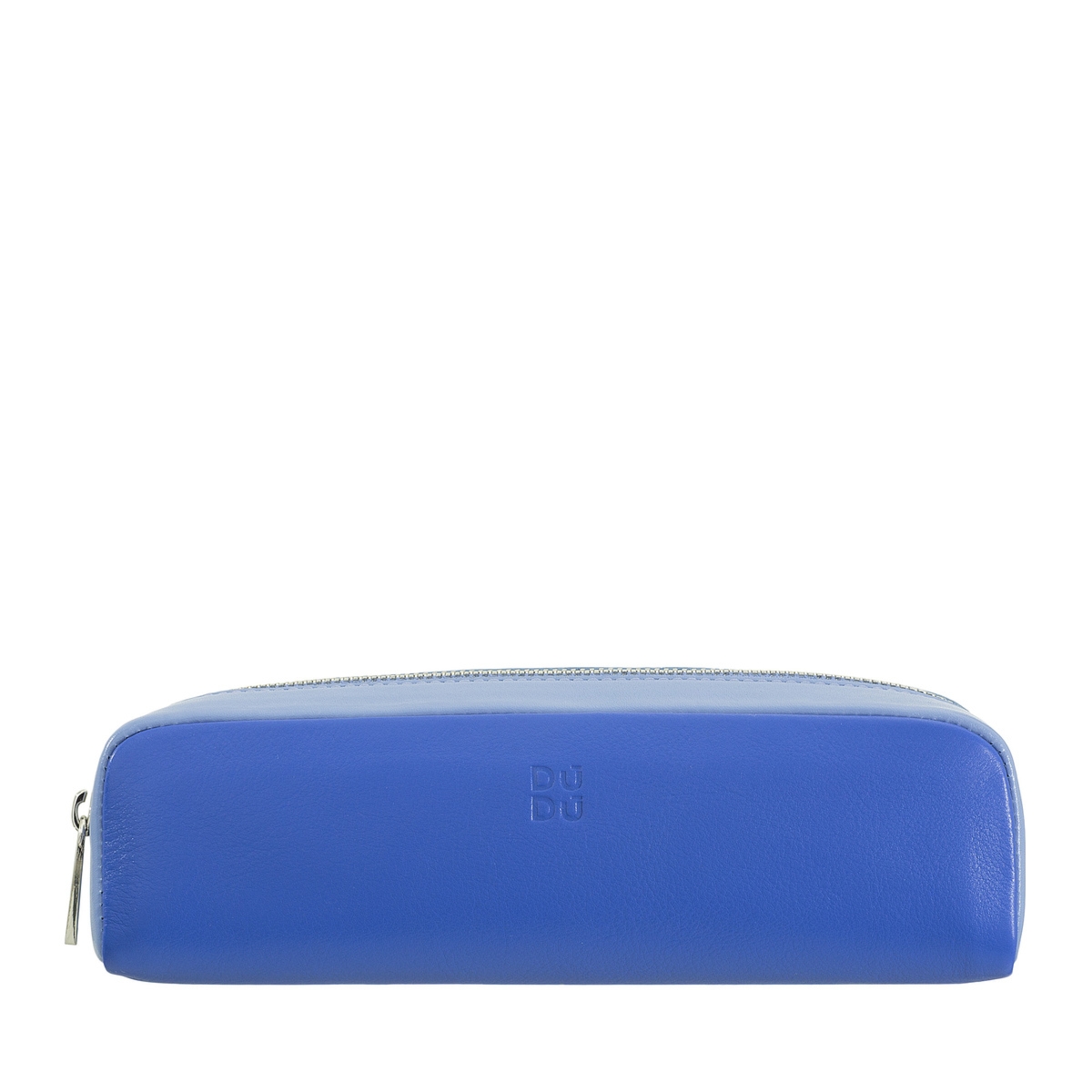 DuDu mały Piórnik etui na długopisy skóra naturalna zapinany na suwak