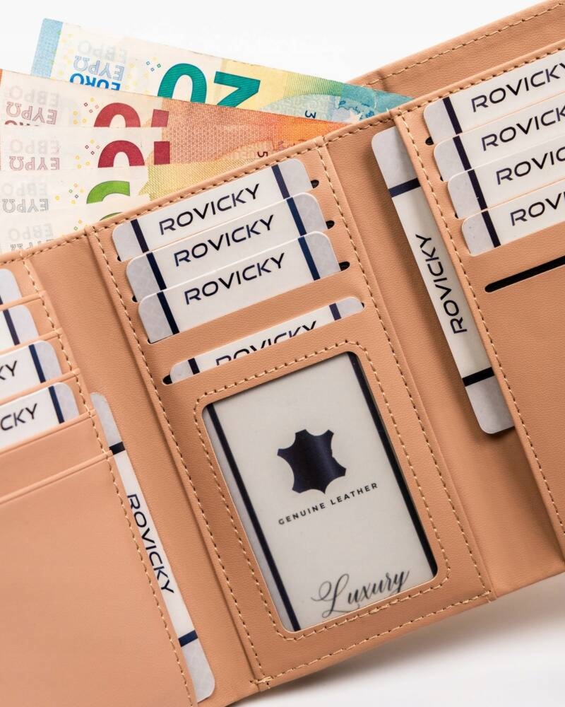 Portmonetka zgrabna ze skóry eko od 4U Cavaldi