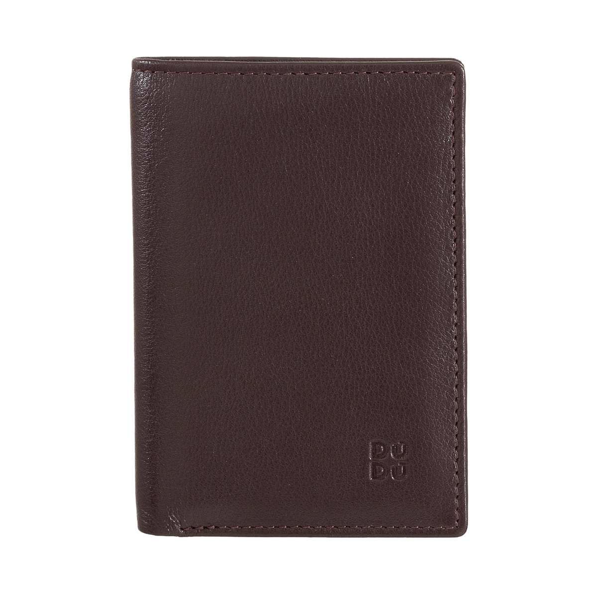 DuDu duży portfel męski etui na karty skóra naturalna składany