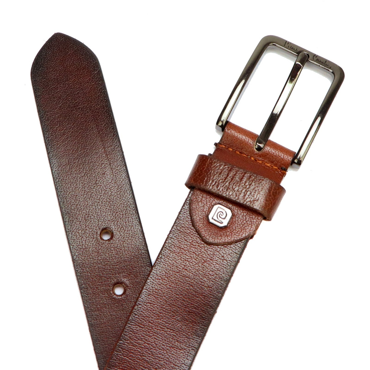 męski pasek z prawdziwej skóry Pierre Cardin 5077 KAM02