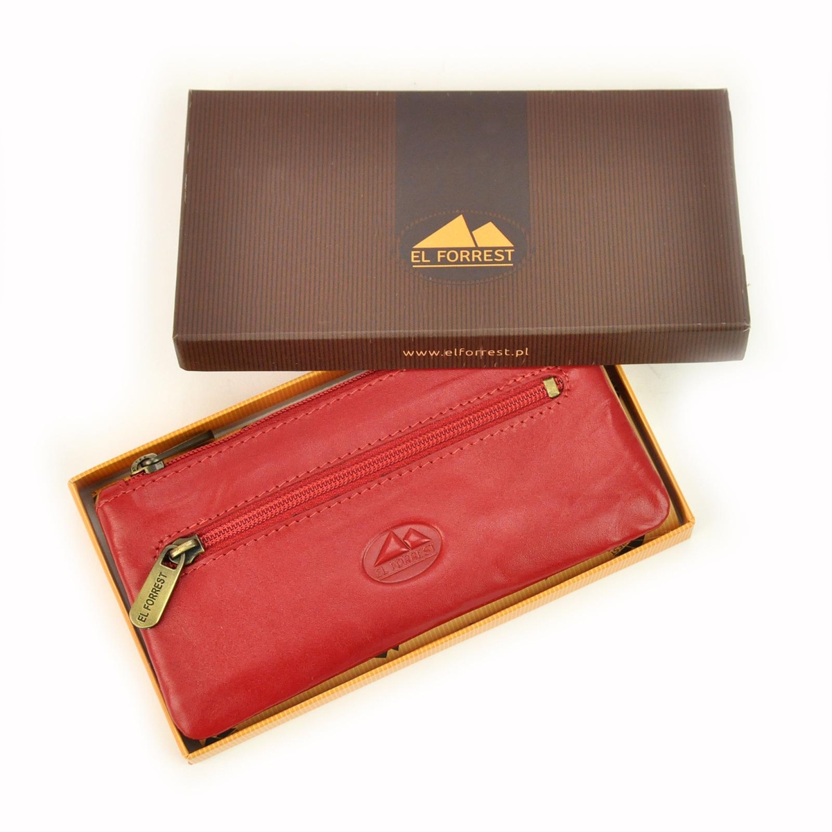 męskie etui ze skóry naturalnej EL FORREST 990-68