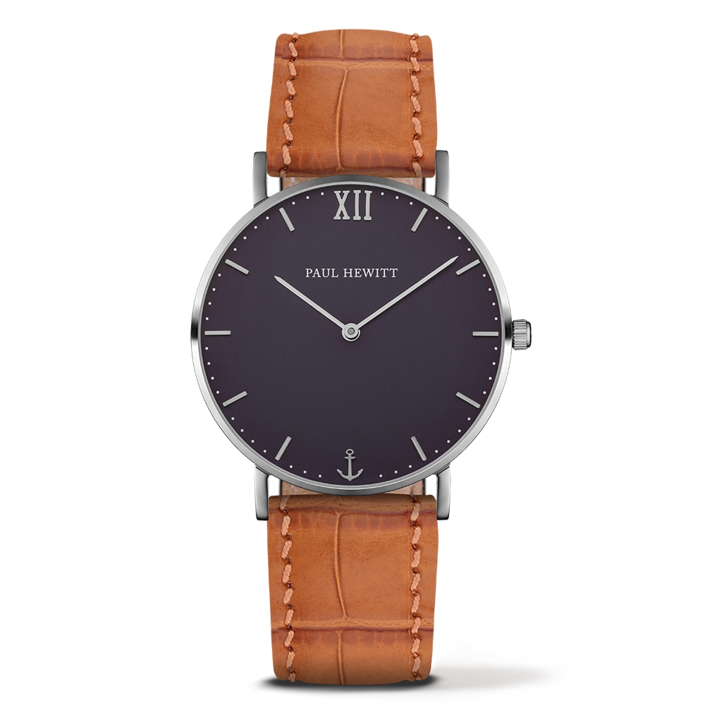 Zegarek PAUL HEWITT PHSASSTB16M. Kwarcowy, Kolor czarny. Kobieta.