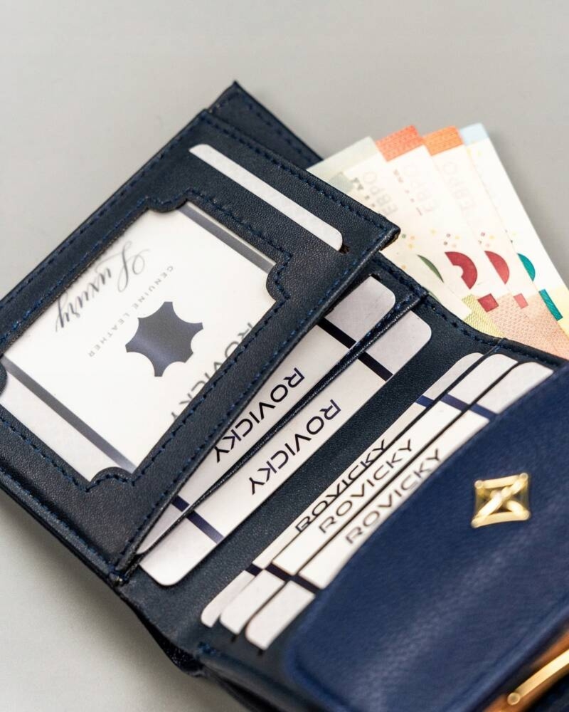 Mały stylowy zgrabny damski portfel Milano Design